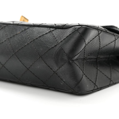 Chanel Aged Calfskin Quilted 2.55 Reissue 225 Flap Black 10 of 22