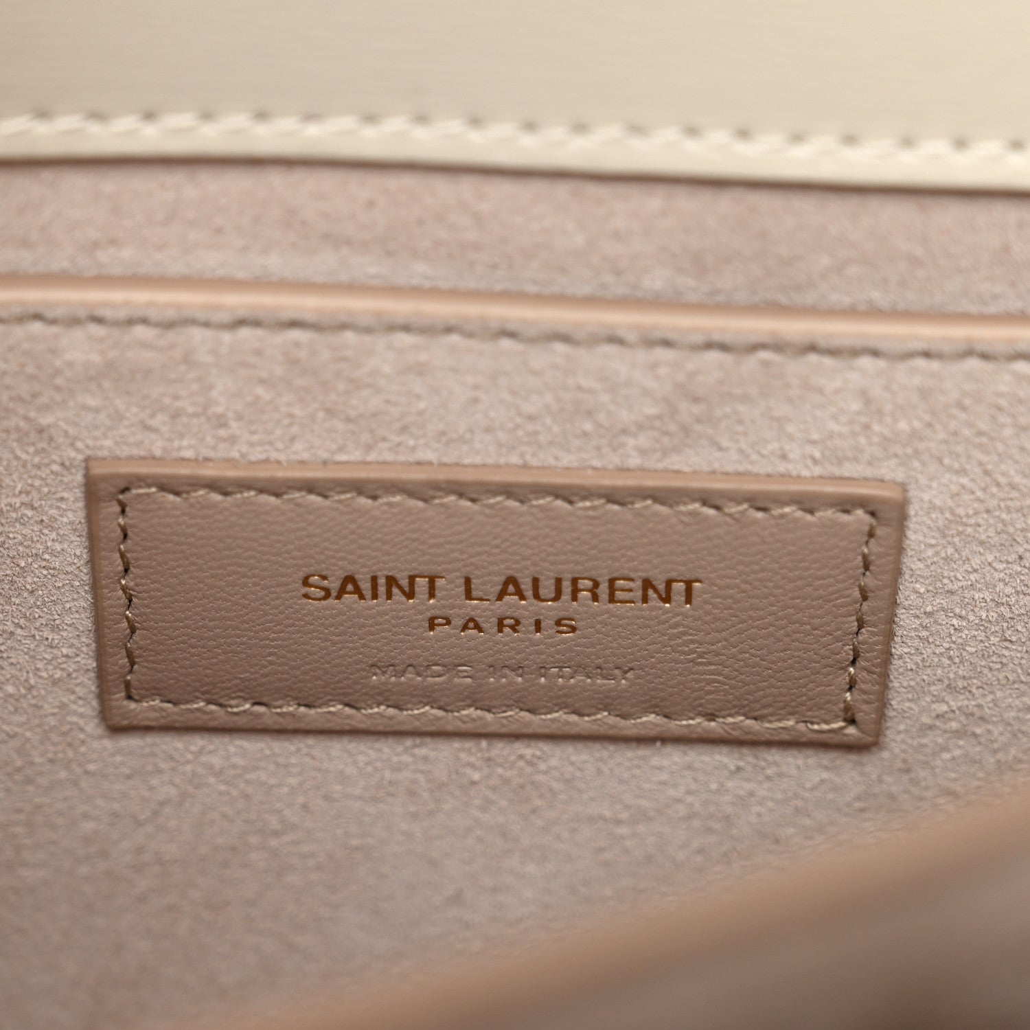 Saint Laurent Calfskin Medium Monogram Sunset Crema Soft 6 of 12