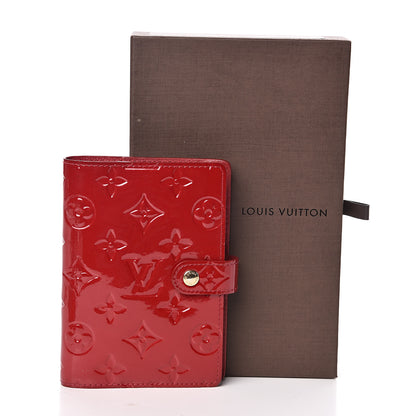 Louis Vuitton Vernis Small Ring Agenda Cover Pomme D'Amour 9 of 9
