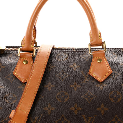 Louis Vuitton Monogram Speedy Bandouliere 30 8 of 10