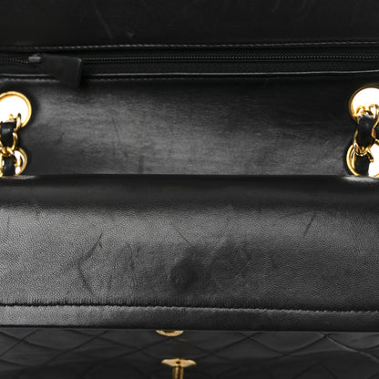 Chanel Lambskin Quilted Small Double Flap Black 14 of 15