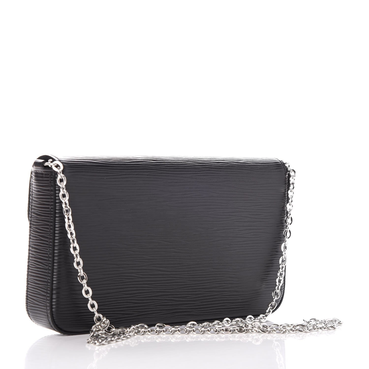 Louis Vuitton Epi Pochette Felicie Black 3 of 12
