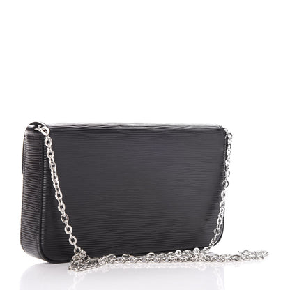 Louis Vuitton Epi Pochette Felicie Black 3 of 12