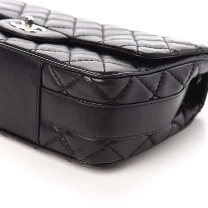 Chanel Lambskin Quilted Jumbo Easy Carry Flap Black 7 of 11