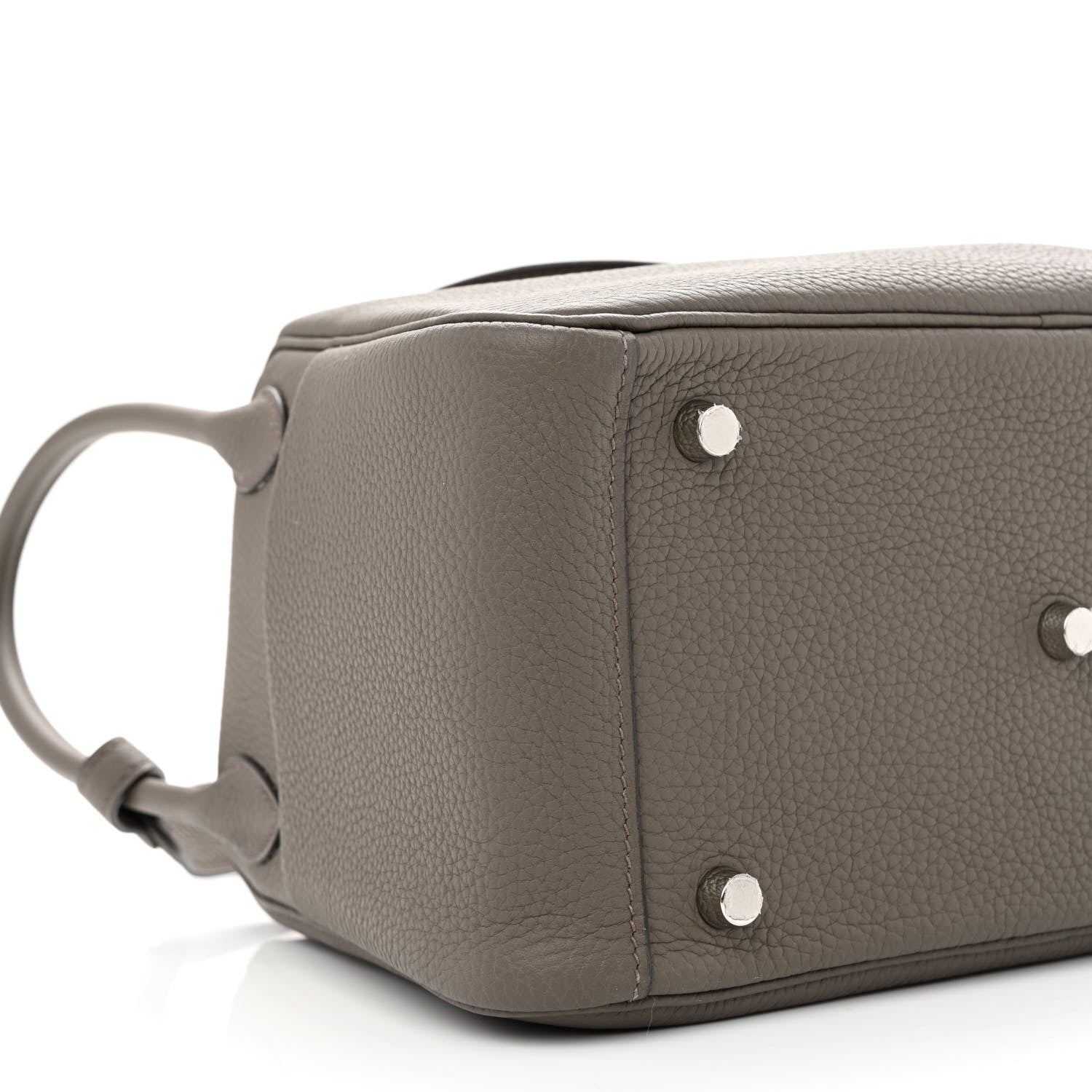 Hermes Taurillon Clemence Lindy 26 Etain 9 of 10