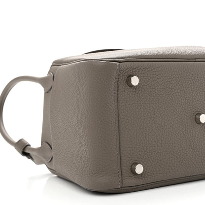 Hermes Taurillon Clemence Lindy 26 Etain 9 of 10