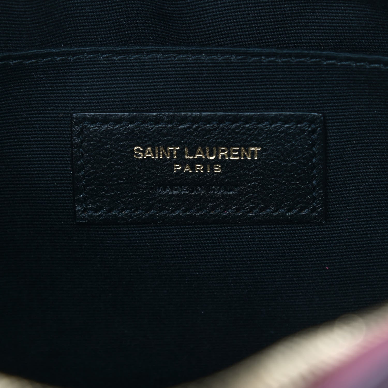 Saint Laurent Calfskin Matelasse Monogram Lou Camera Bag Dark Legion Red 6 of 9