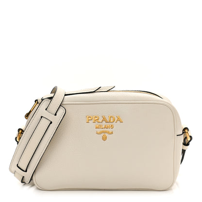 Prada Vitello Phenix Camera Bag Bianco 1 of 9