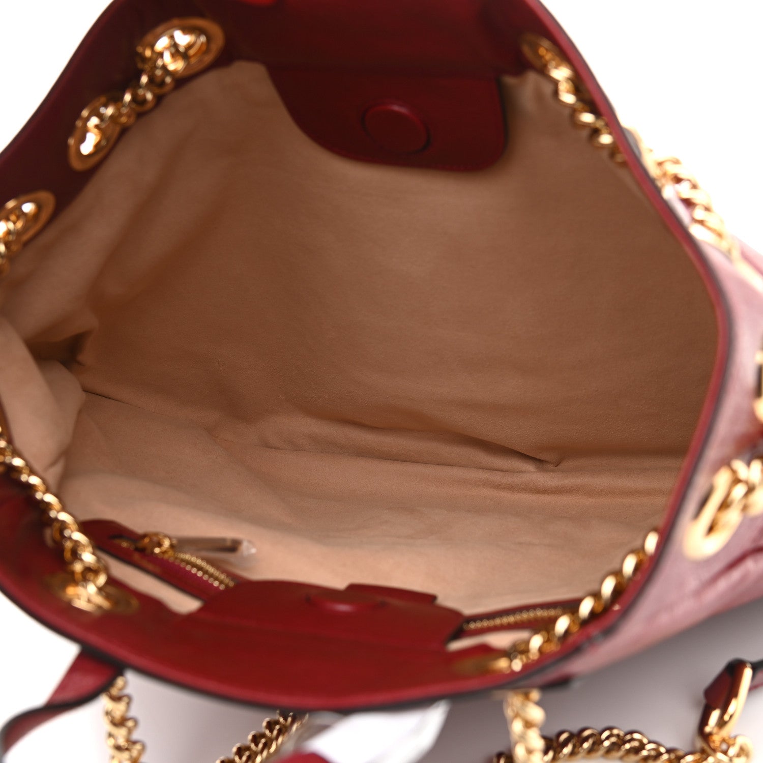 Gucci Calfskin Zumi Backpack Burgundy 5 of 9