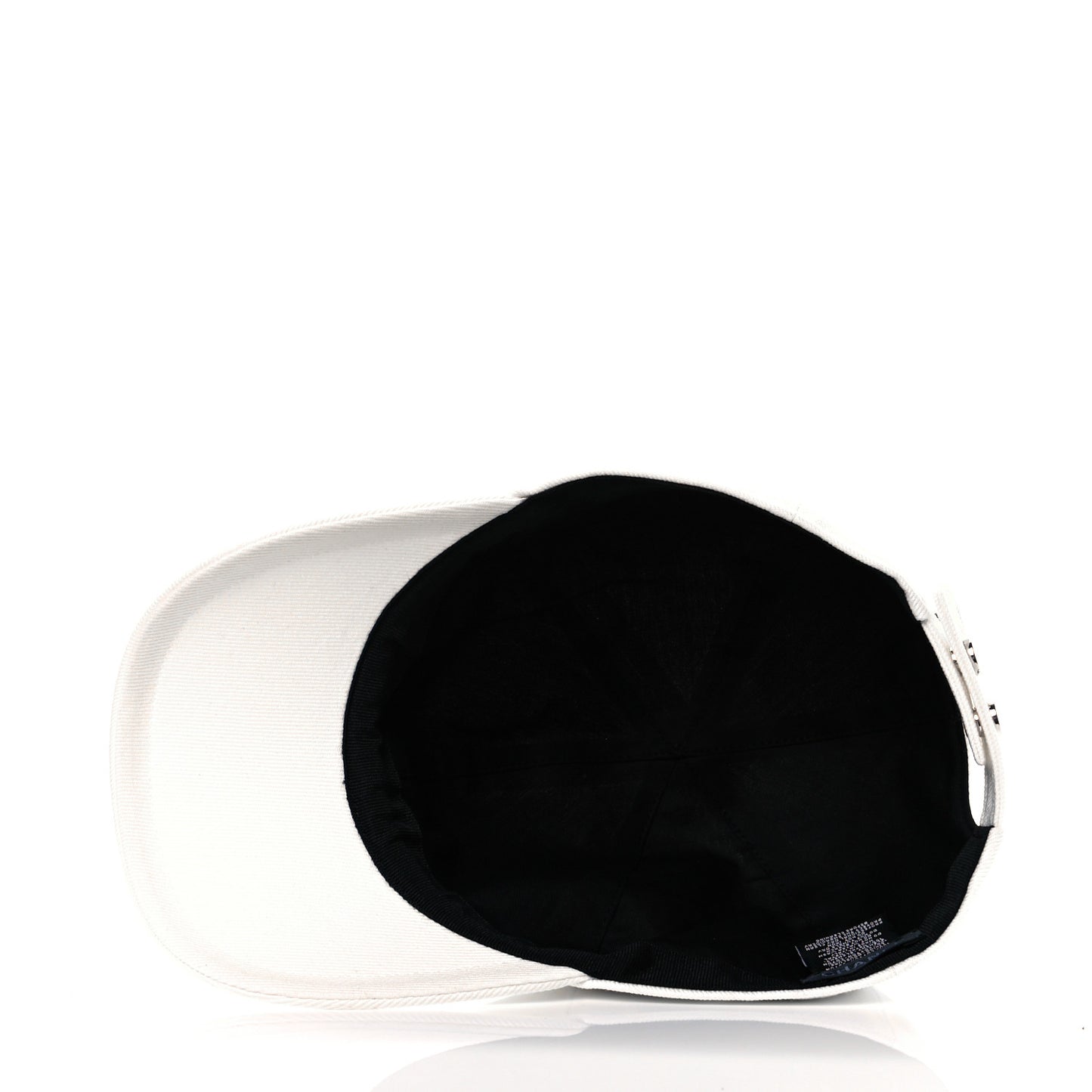 Cotton Sequin CC Cap Hat Ivory