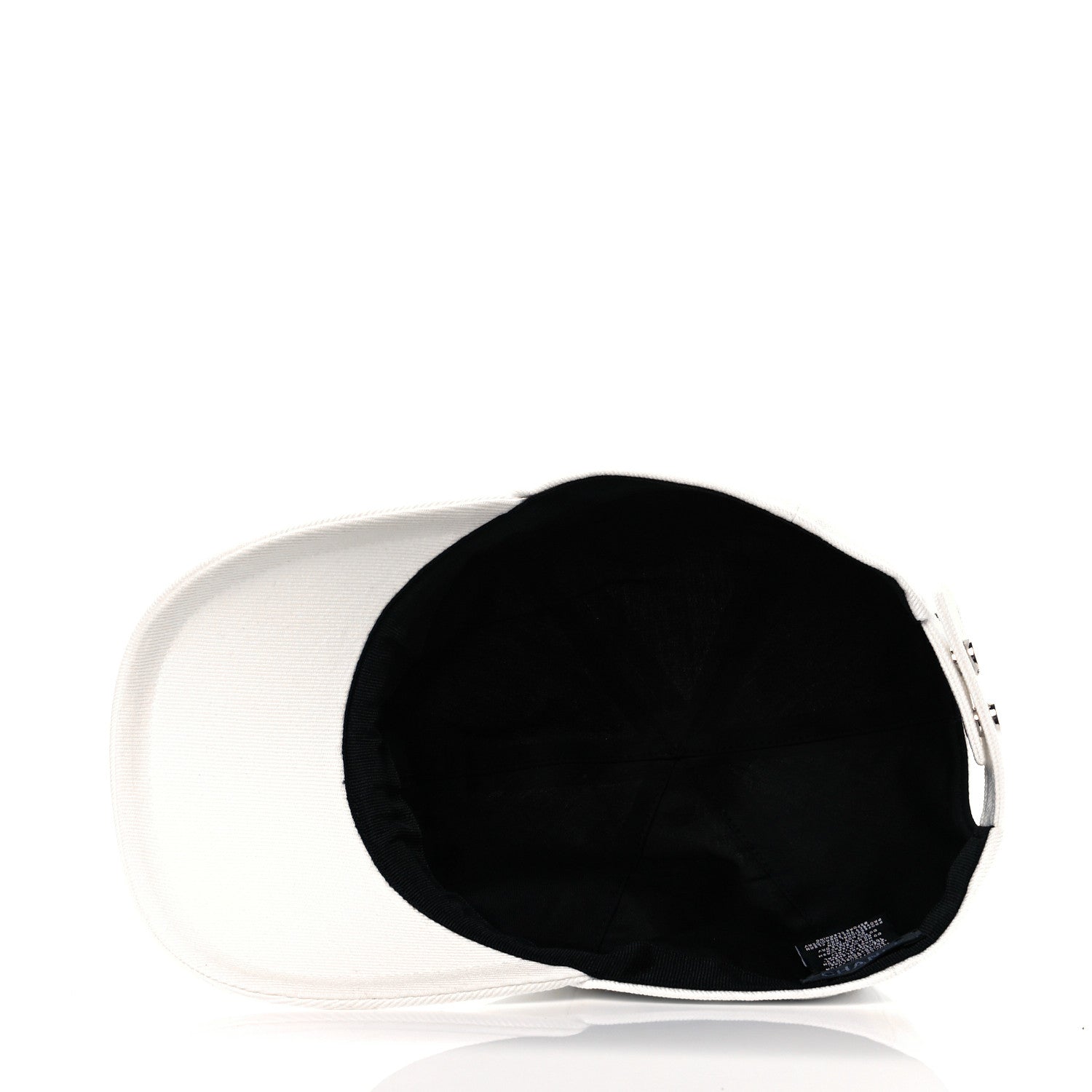 Chanel Cotton Sequin CC Cap Hat Ivory 7 of 8