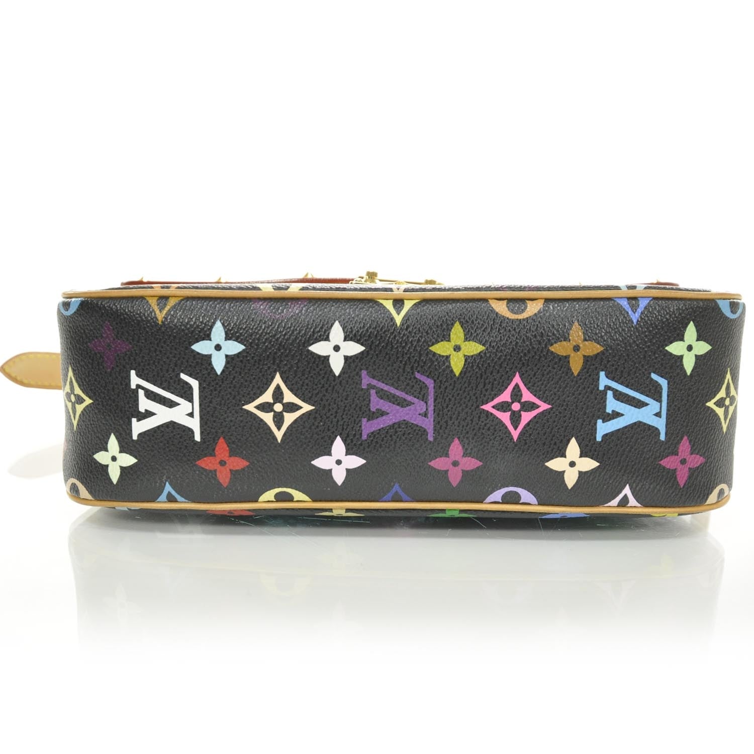 Louis Vuitton Monogram Multicolor Sologne Black 4 of 8