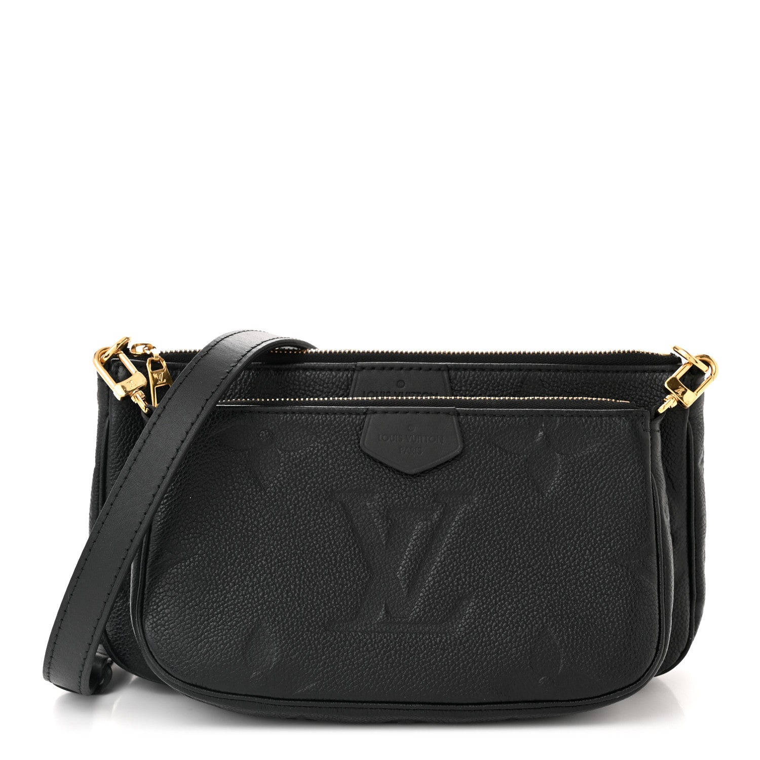 Louis Vuitton Empreinte Monogram Giant Multi Pochette Accessories Black 1 of 11