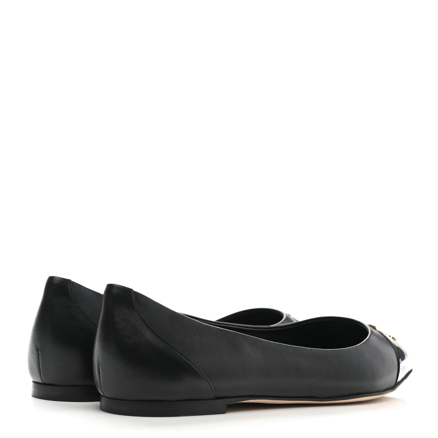 Lambskin Capucines Flat Ballerinas 39 Black