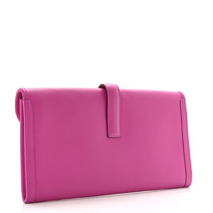 Hermes Swift Jige Elan 29 Clutch Rose Pourpre 3 of 10