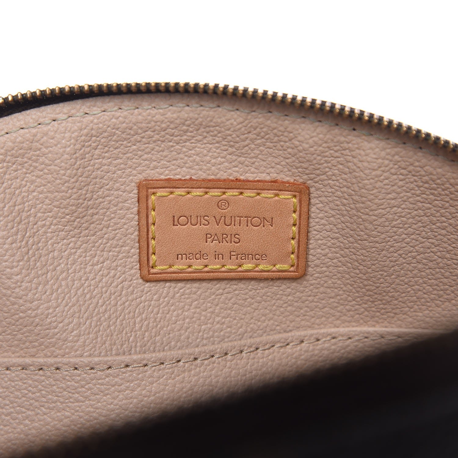 Louis Vuitton Monogram Trousse Demi Ronde 6 of 6