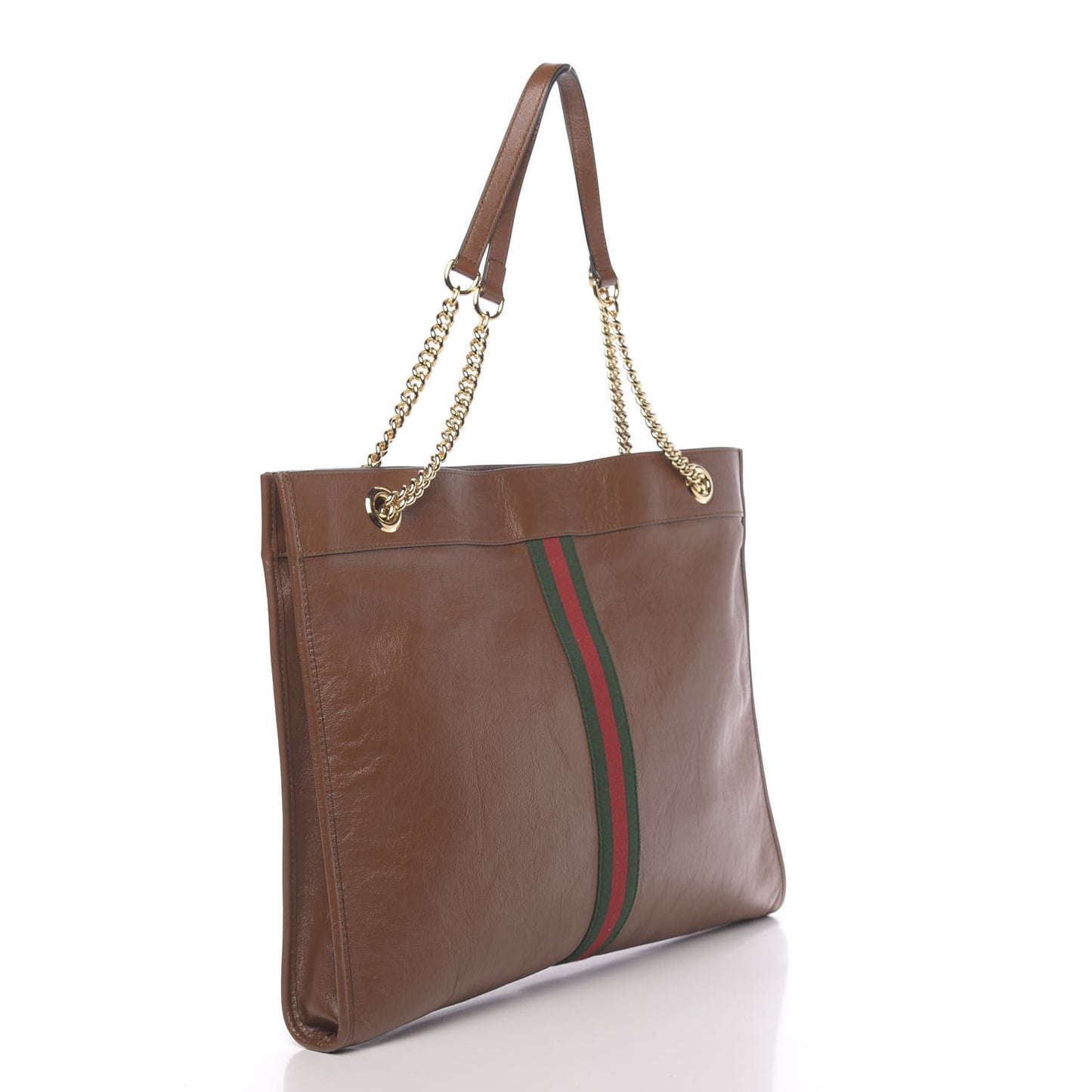 Calfskin Large Rajah Chain Tote Cuir
