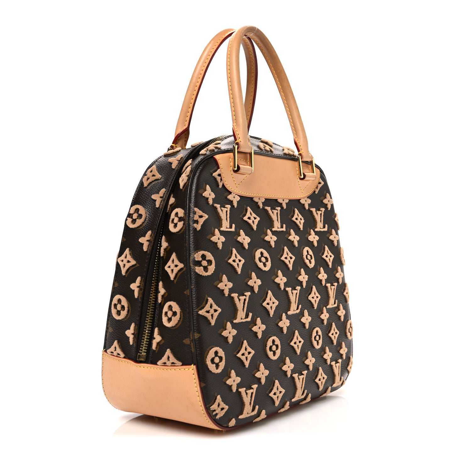 Monogram Tuffetage Deauville Cube Caramel