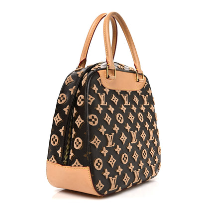 Louis Vuitton Monogram Tuffetage Deauville Cube Caramel 3 of 11