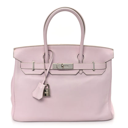 Hermes Swift Birkin 30 Rose Dragee 1 of 15