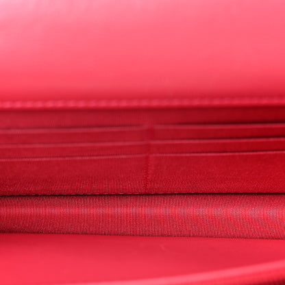 Chanel Lambskin Quilted Chanel 19 Wallet On Chain WOC Dark Pink 5 of 9