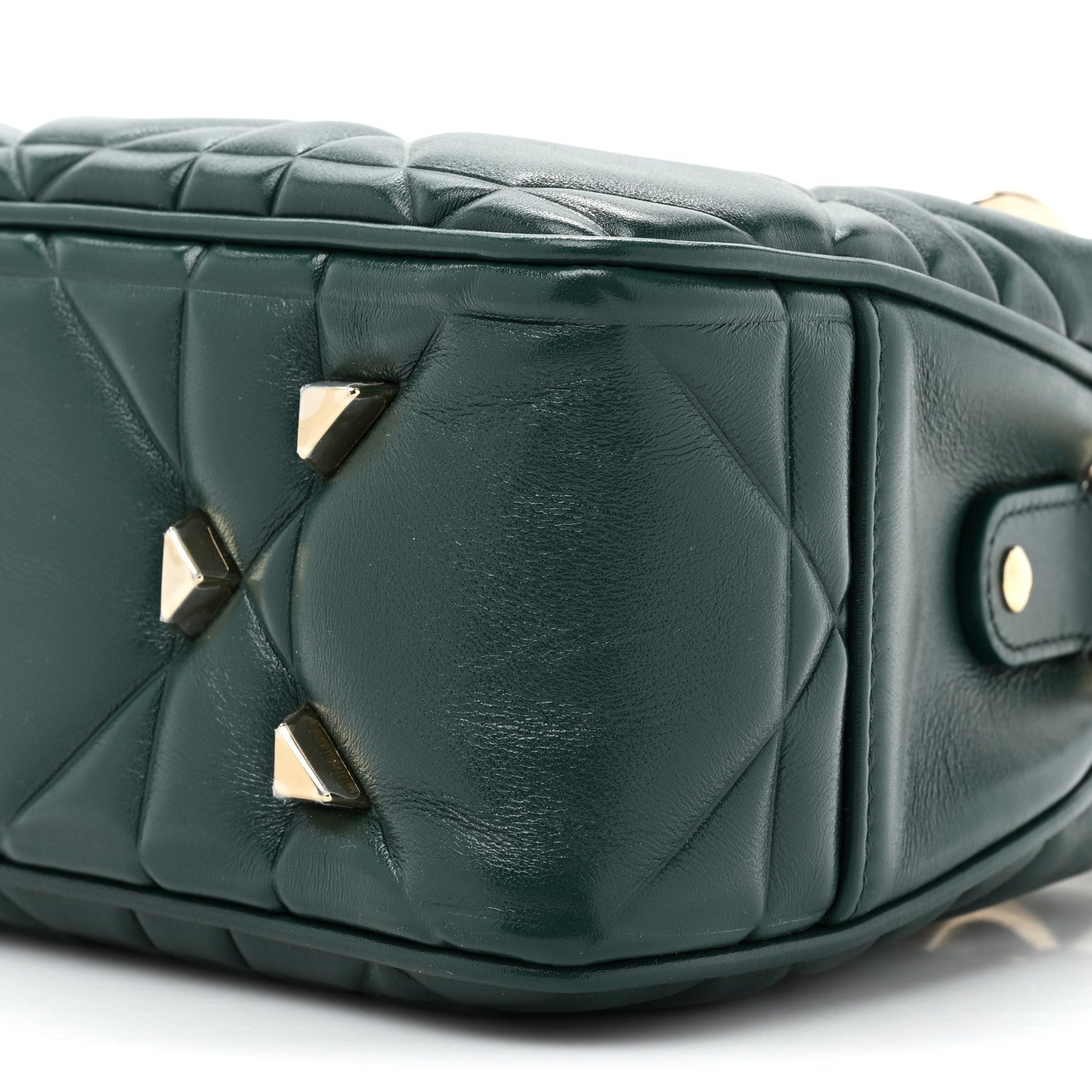Christian Dior Calfskin Cannage Mini The Lady 95.22 Dark Green 8 of 9