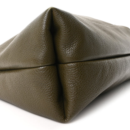 Gucci Grained Calfskin Softbit Maxi Shoulder Bag Forest Green 9 of 12
