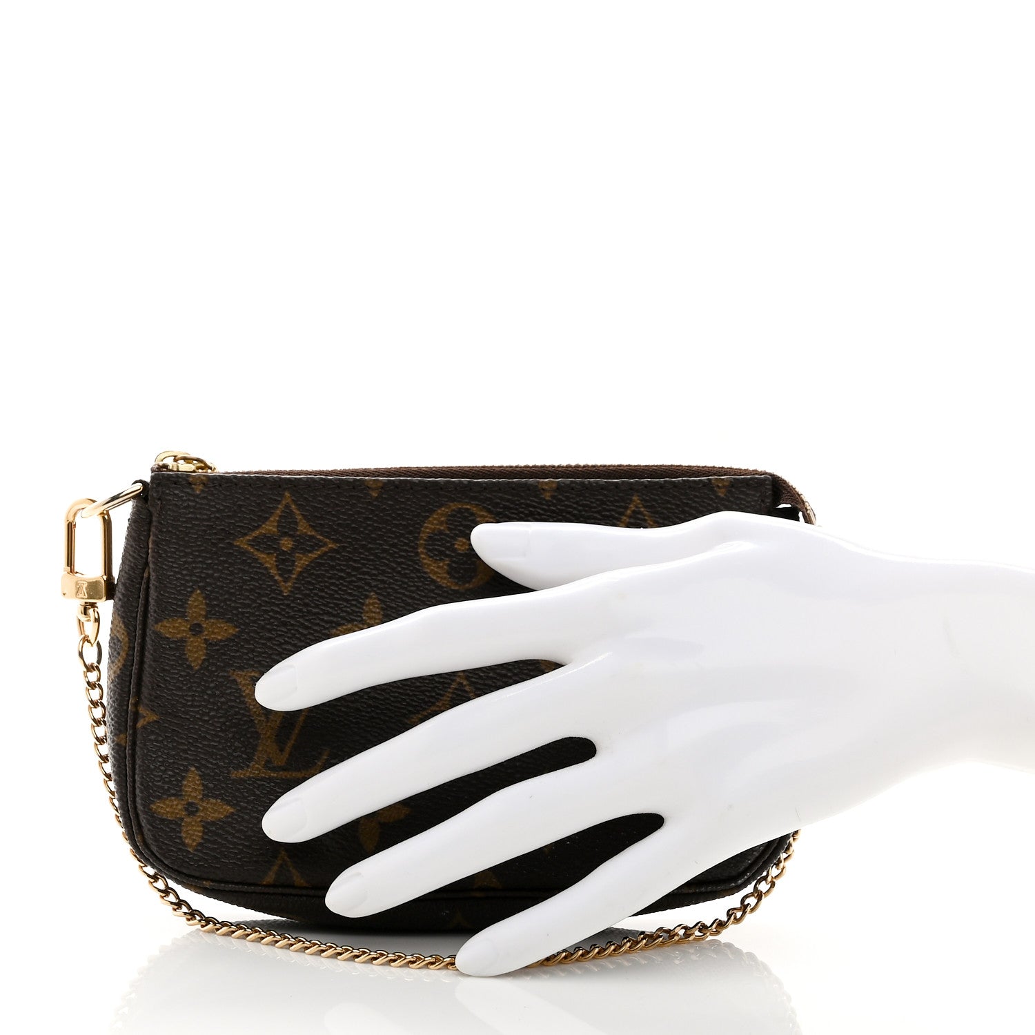 Louis Vuitton Monogram Mini Pochette Accessories 2 of 8