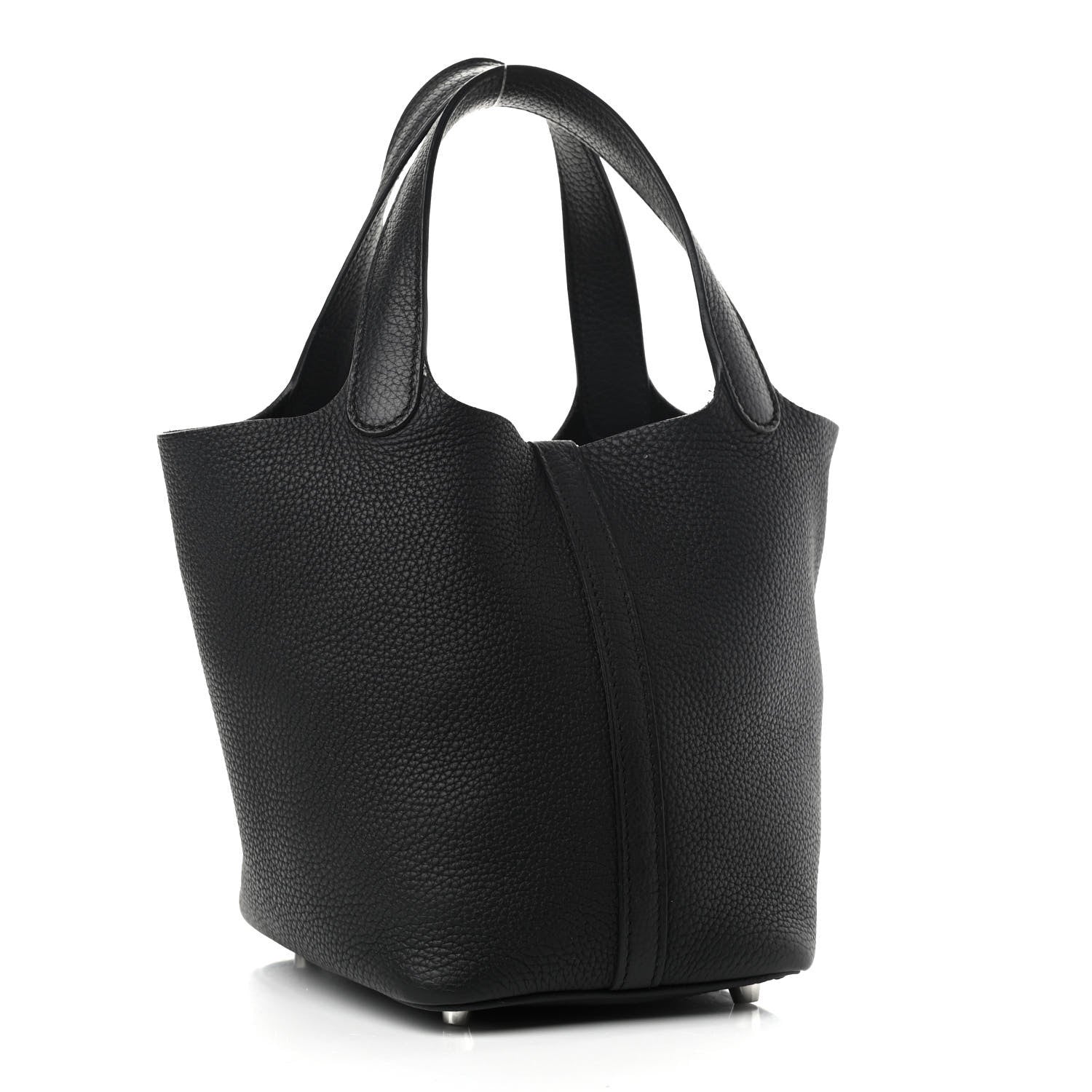 Hermes Taurillon Clemence Picotin Lock 18 PM Black 3 of 17