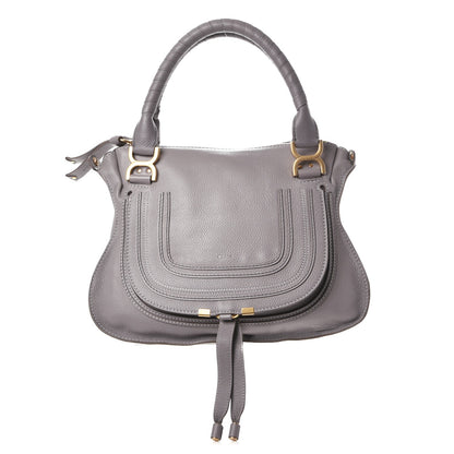 Chloe Calfskin Medium Marcie Satchel Cashmere Grey 1 of 10
