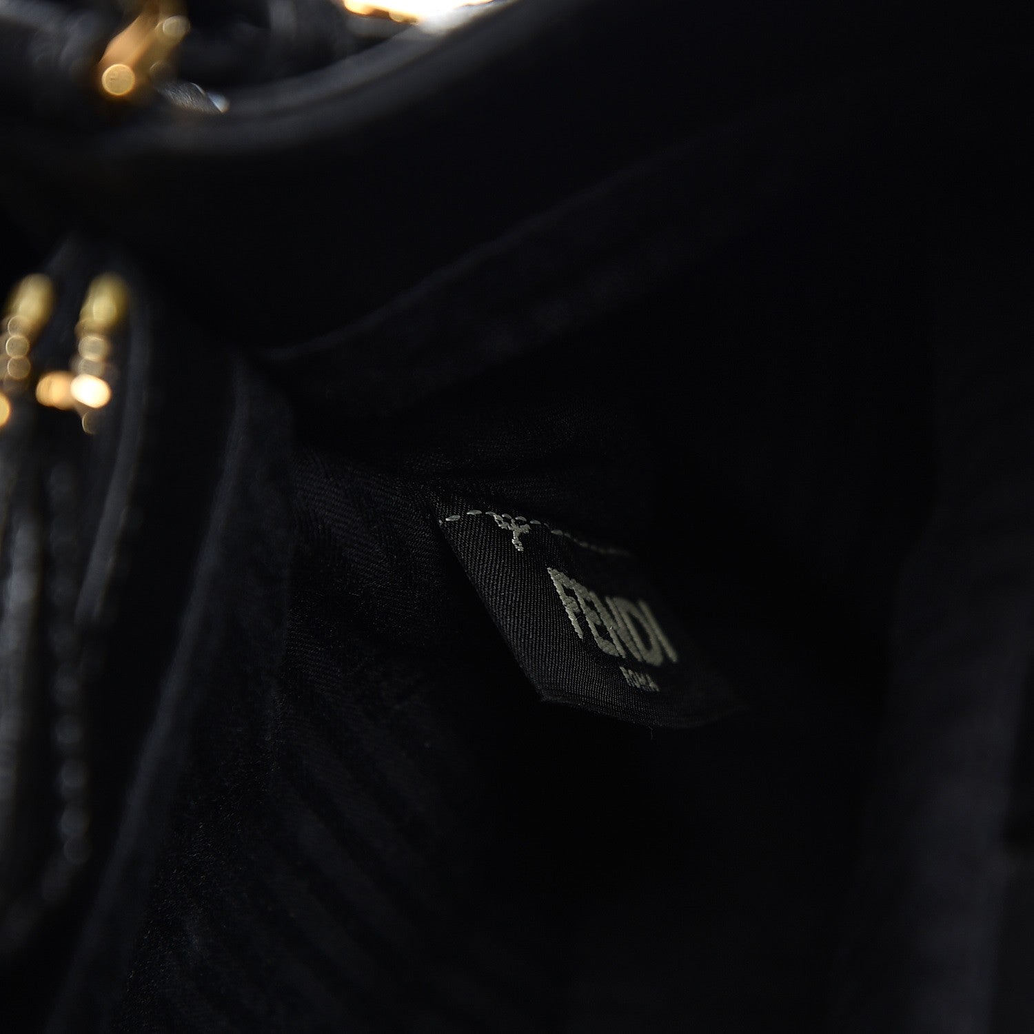 Fendi Vitello Elite Petite 2Jours Tote Black 7 of 10