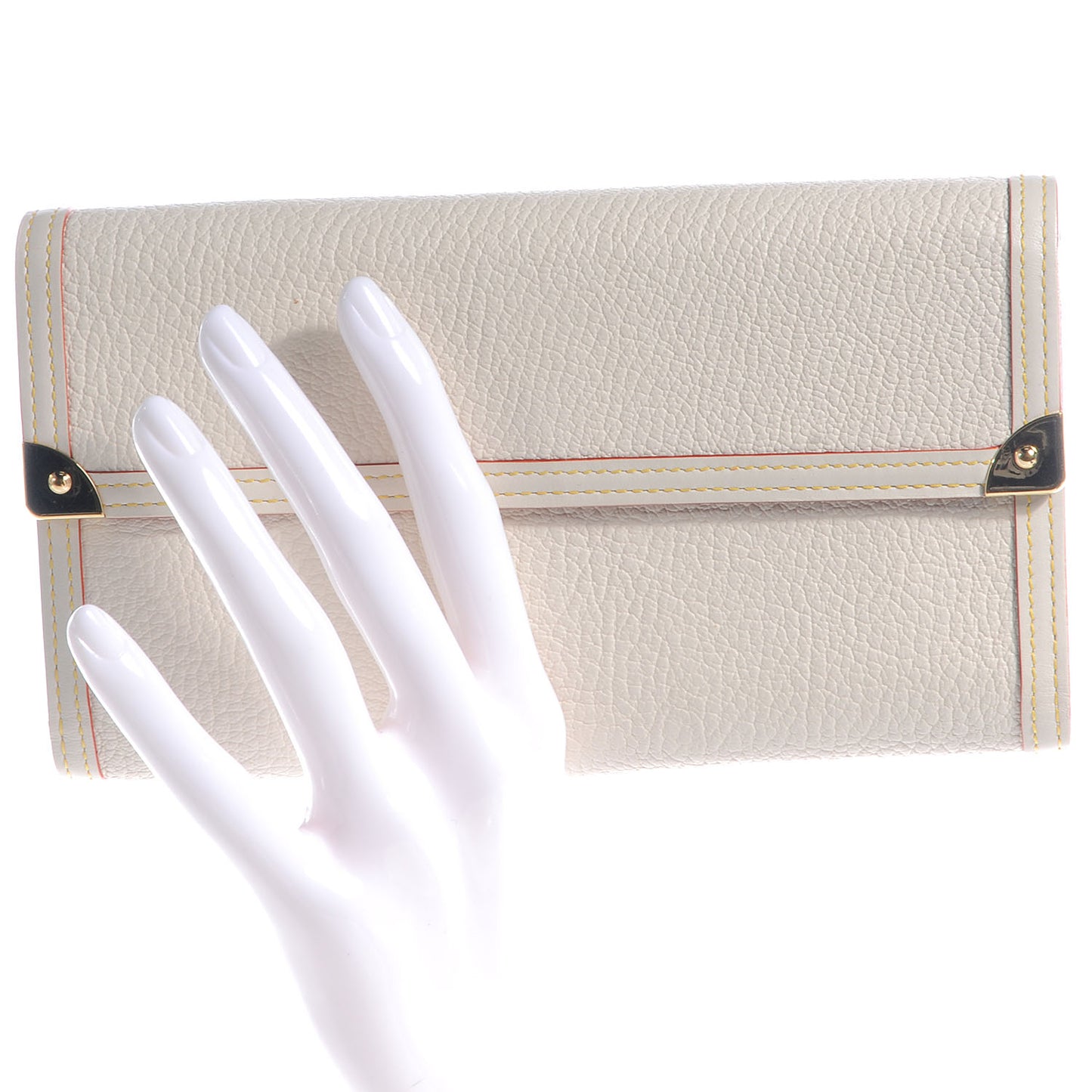 Suhali Porte Tresor International Wallet White