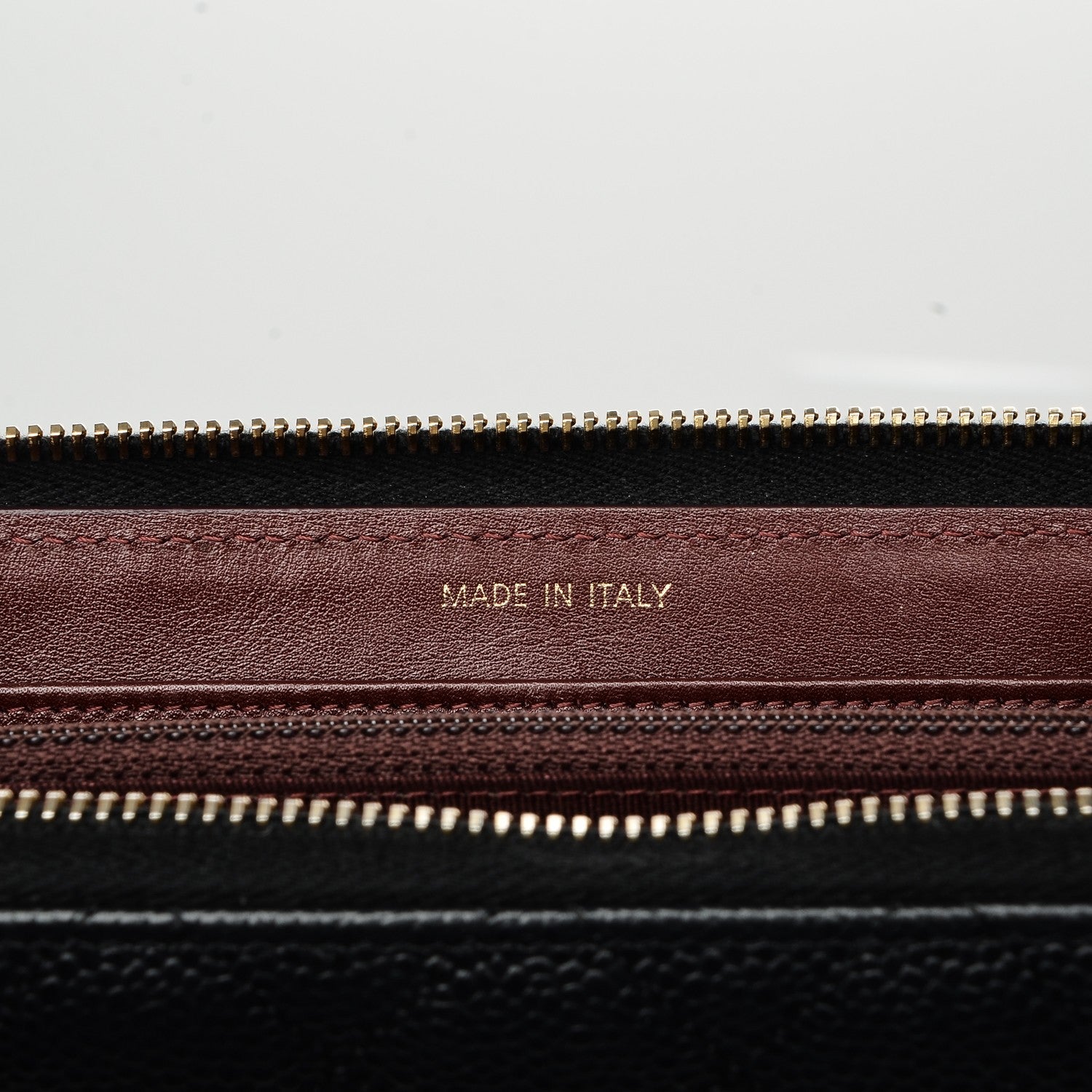 Chanel Caviar Quilted Large Gusset Zip Around Wallet Black 6 of 8