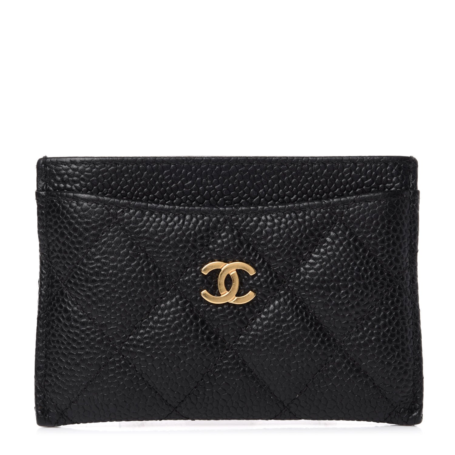 Chanel Caviar Quilted Card Holder Black 1 of 9