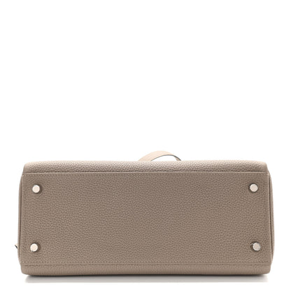 Hermes Togo Kelly Retourne 28 Gris Asphalte 6 of 37