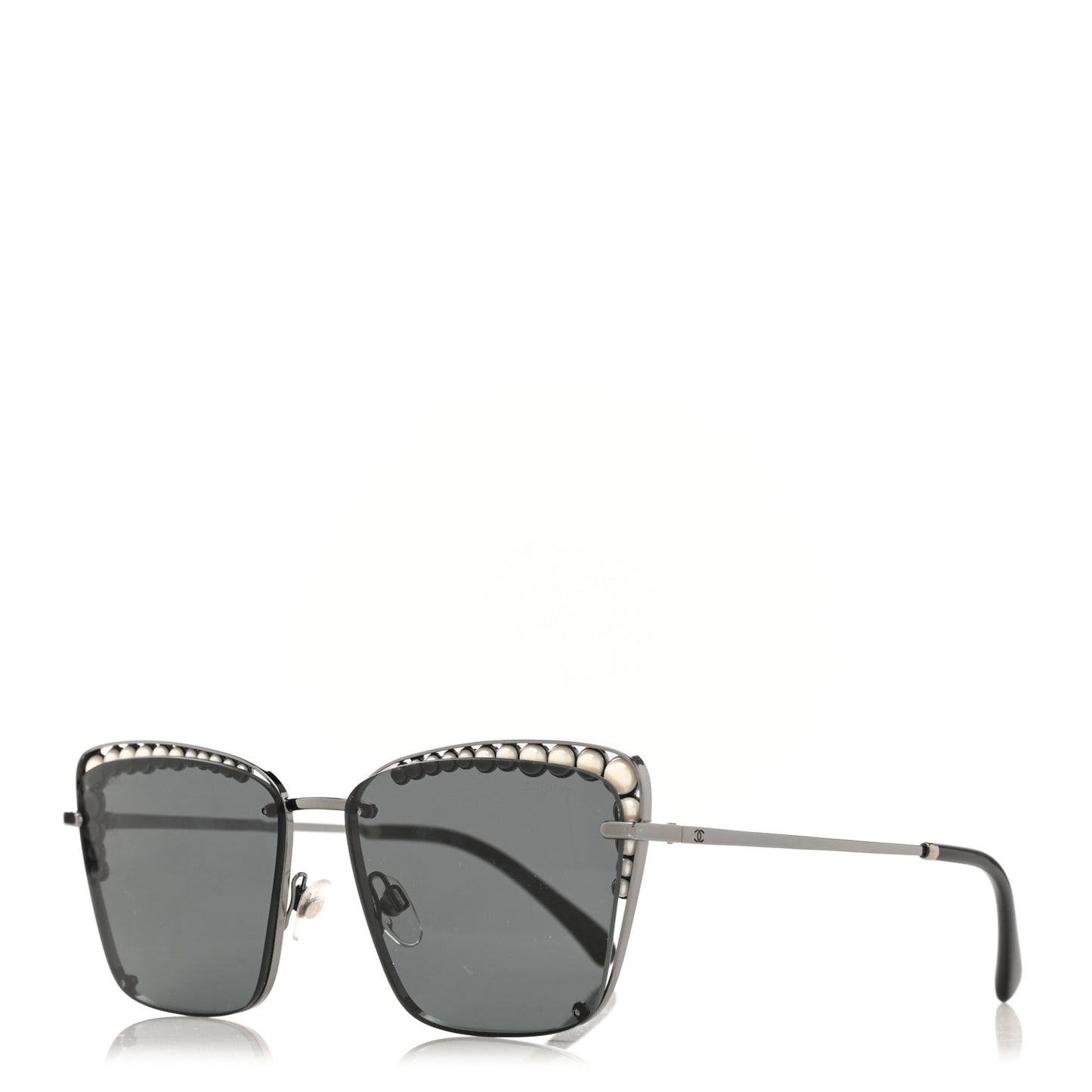 Pearl Square Sunglasses 4235-H Black