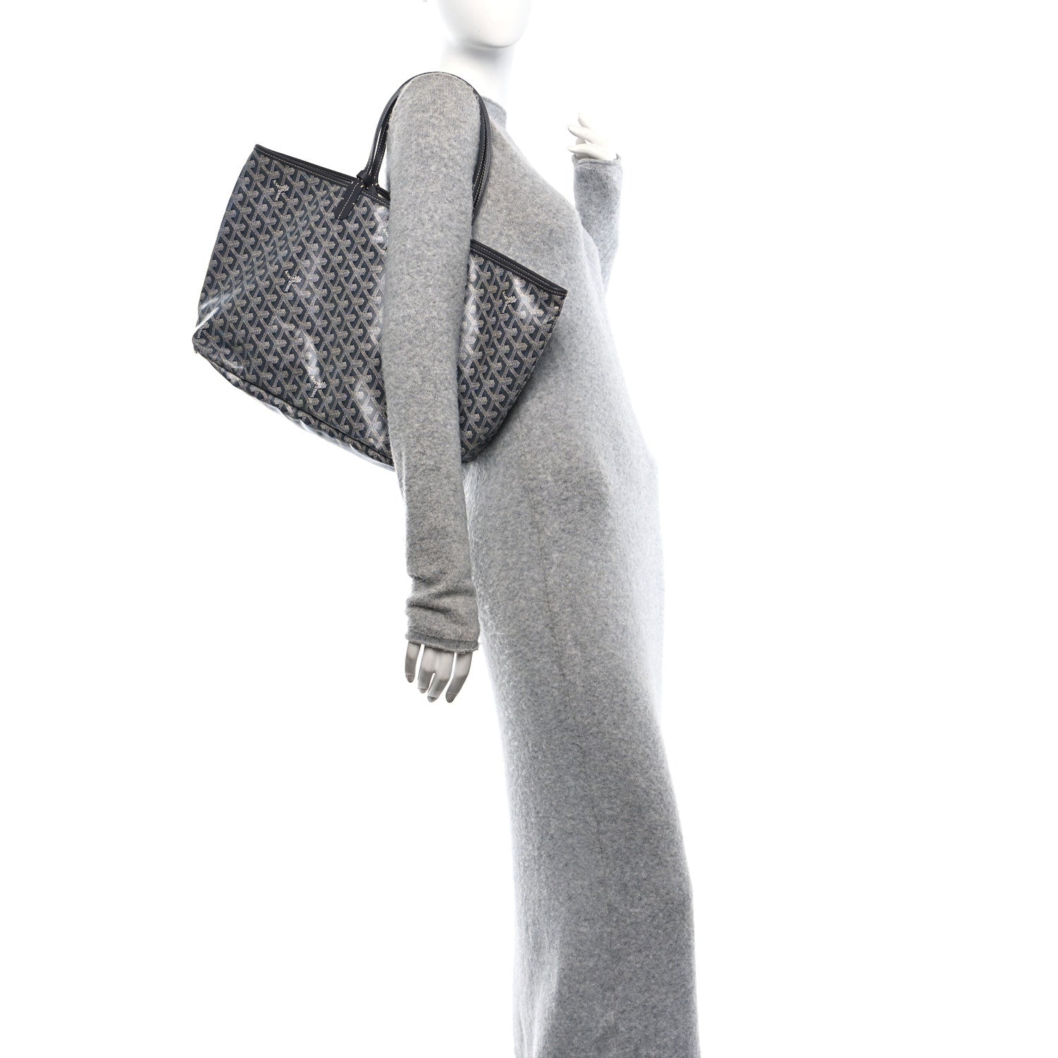 Goyard Goyardine Saint Louis PM Grey 3 of 11