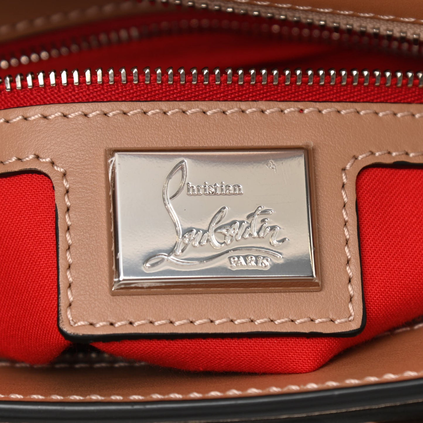 Calfskin Small Eloise Tote Nude