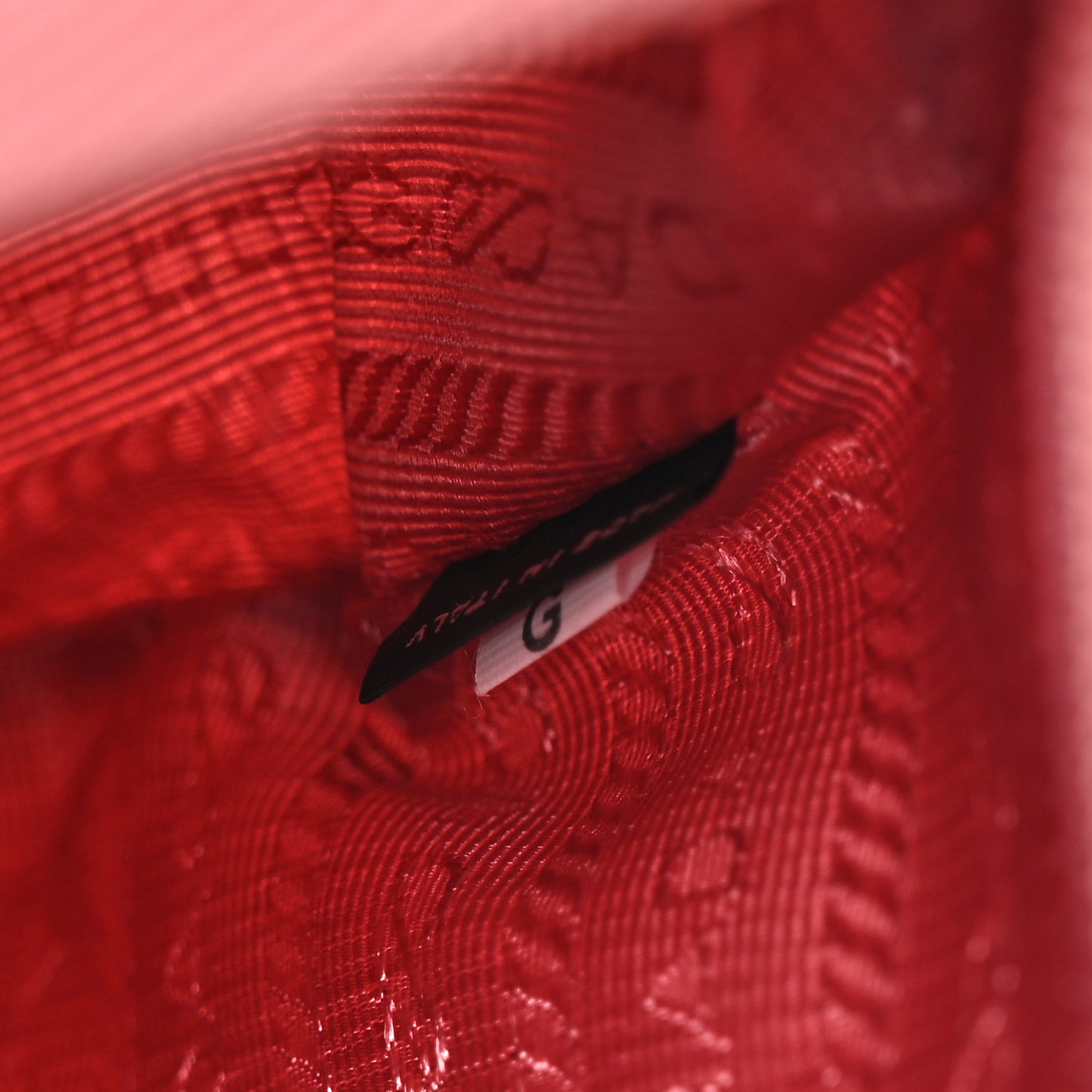 Tessuto Nylon Saffiano Mini Re-Edition 2000 Bag Rosa