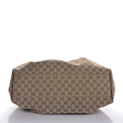 Gucci Monogram Large Sukey Tote Dark Brown 13 of 14