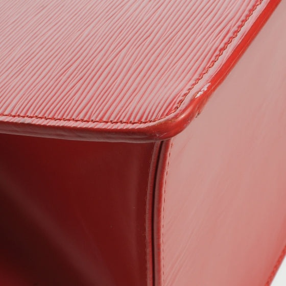 Epi Riviera Beauty Case Red