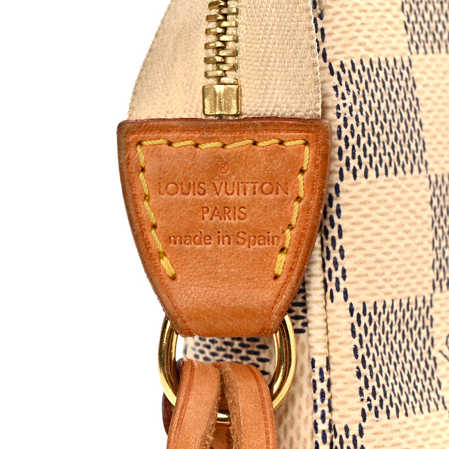 Louis Vuitton Damier Azur Pochette Accessories NM 6 of 9