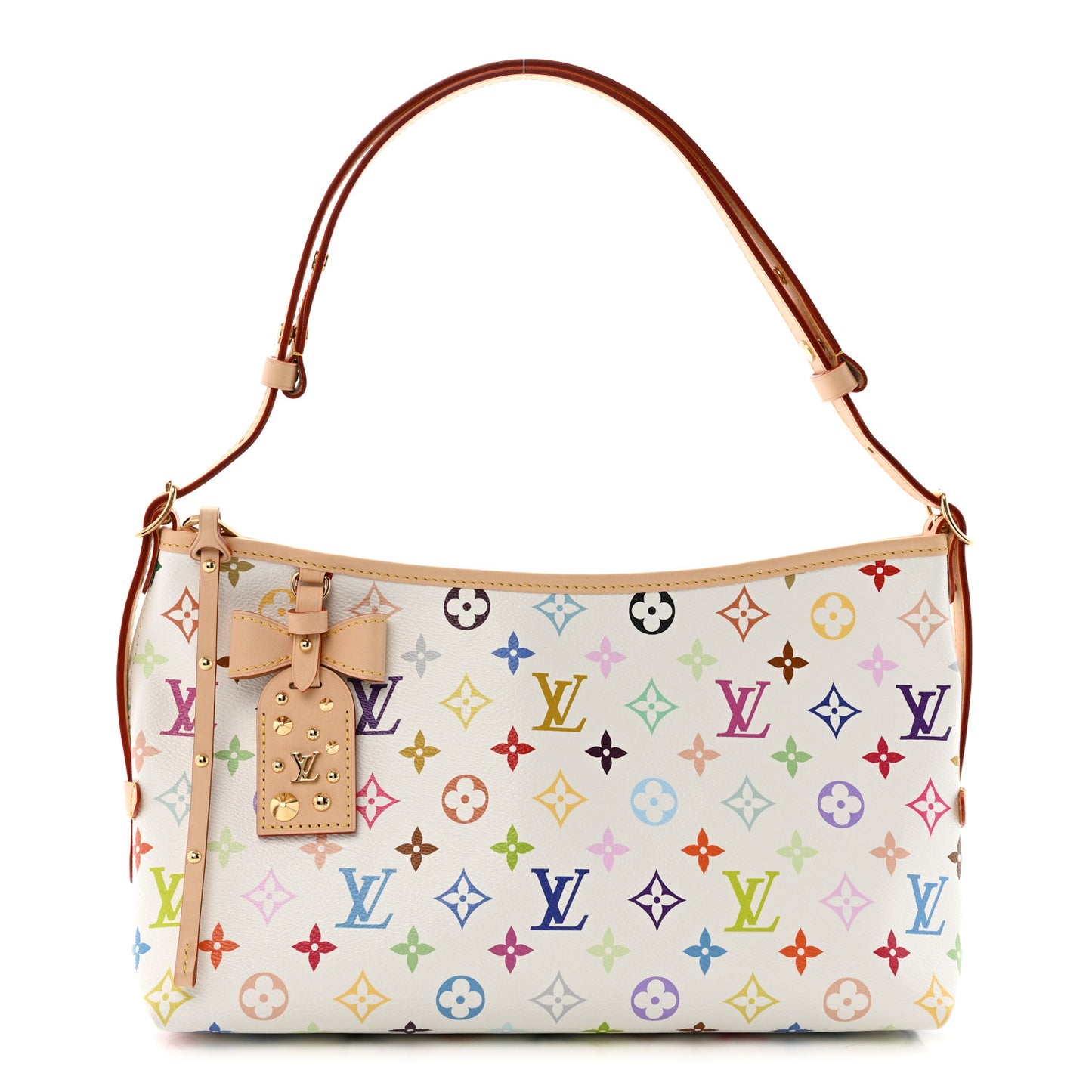 LV X TM Monogram Multicolor CarryAll East West White