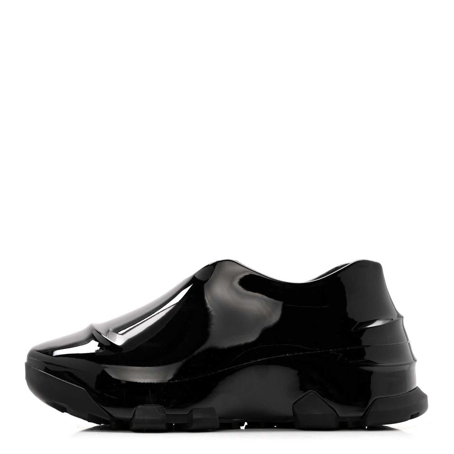 Rubber Monumental Mallow Low Slip On Sneakers 40 Black