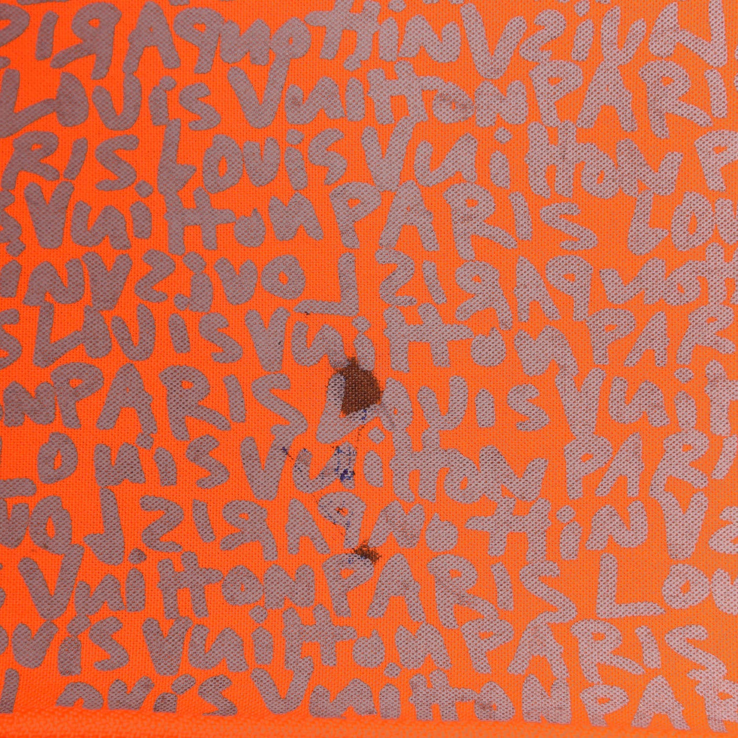 Louis Vuitton Monogram Graffiti Neverfull GM Orange 9 of 9