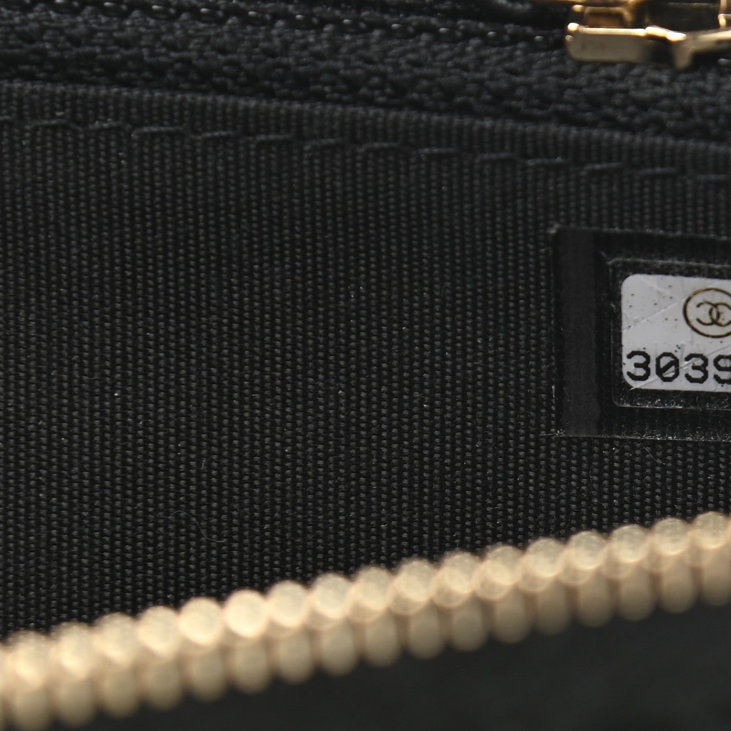 Chanel Caviar Quilted Medium Filigree Zip Around Wallet Black 8 of 10