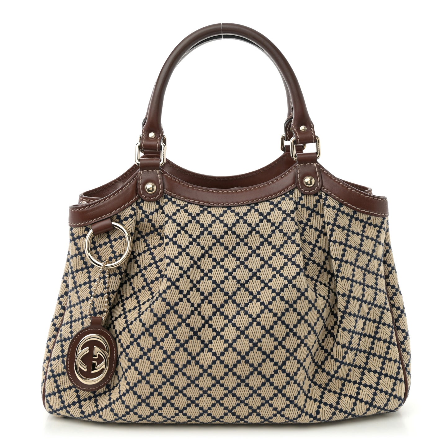 Diamante Medium Sukey Tote Brown