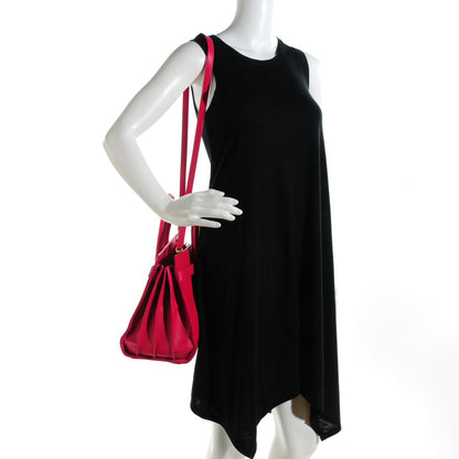 Saint Laurent Calfskin Small Sac De Jour Fuchsia 2 of 9