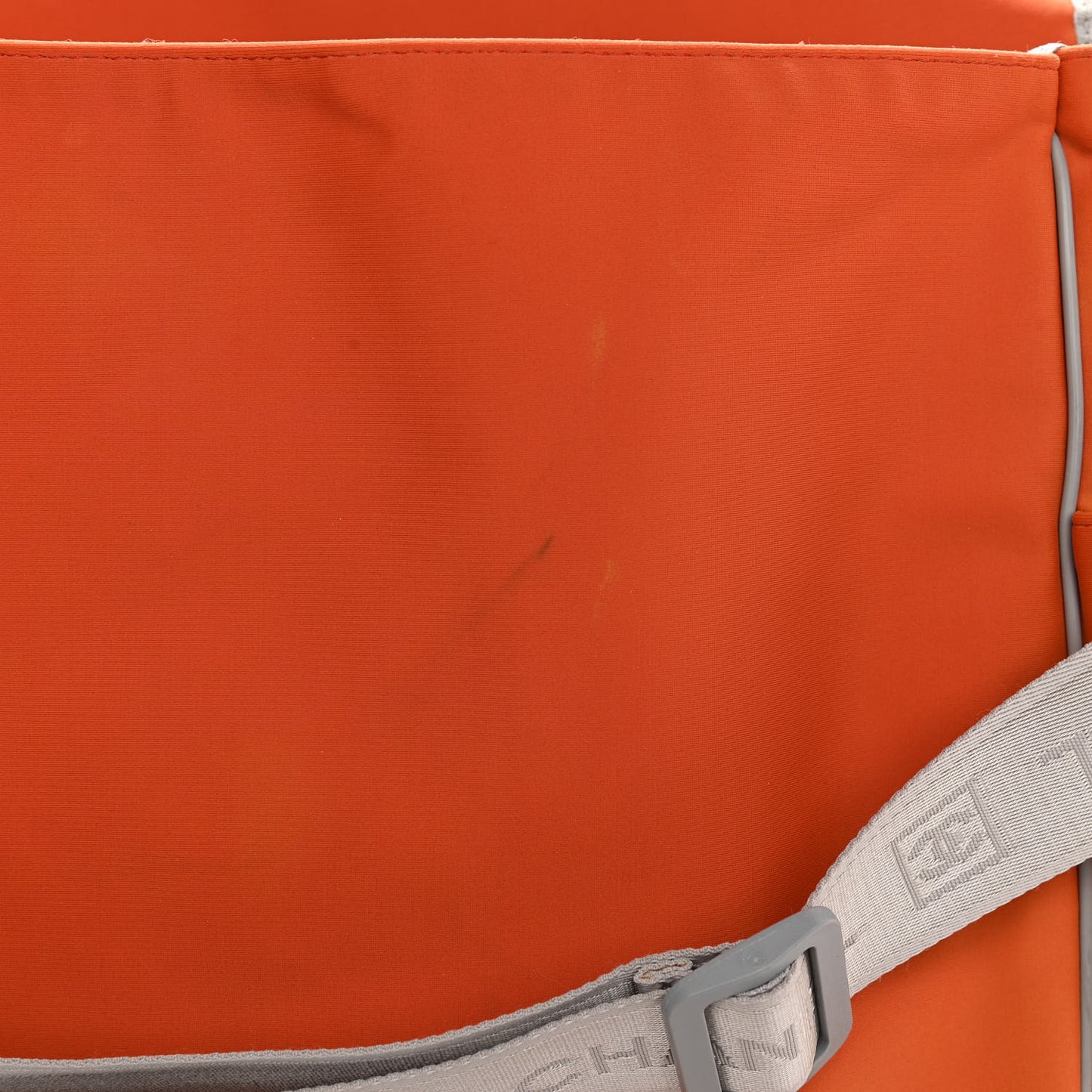 Nylon Quilted Sport CC Messenger Orange