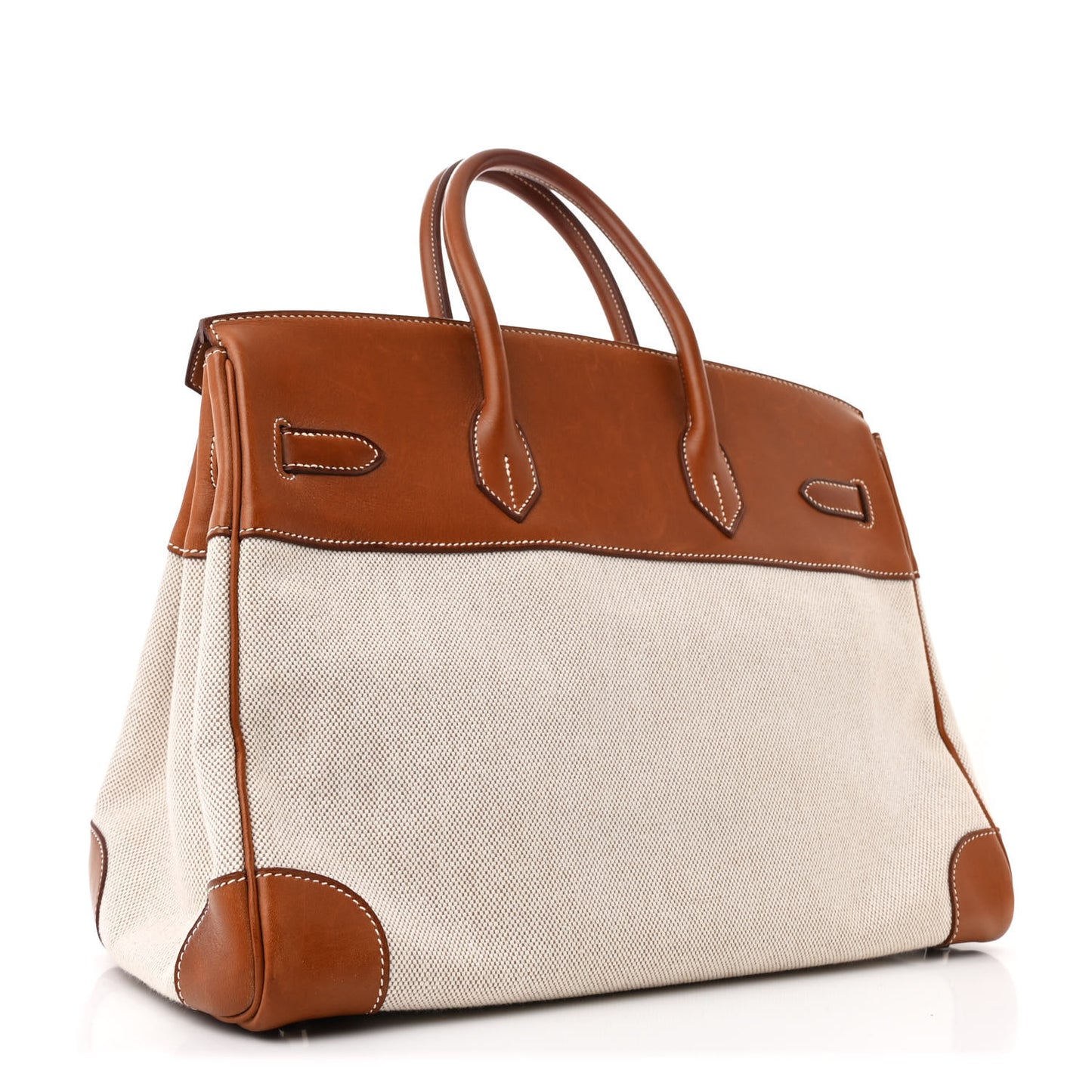 Toile Barenia Birkin 35 Fauve